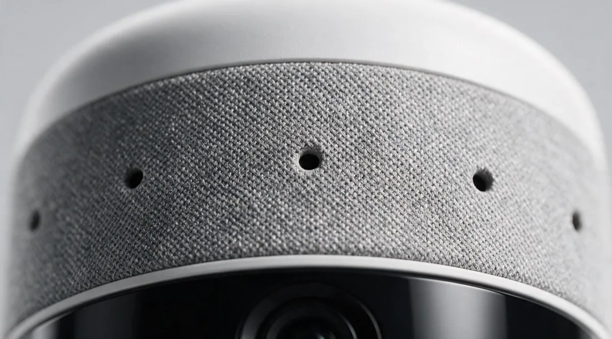 The microphone array whose fixed geometry decides whether simultaneous conversations at a booth separate at all